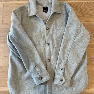 Reitmans Light Gray Men’s Shirt Jacket